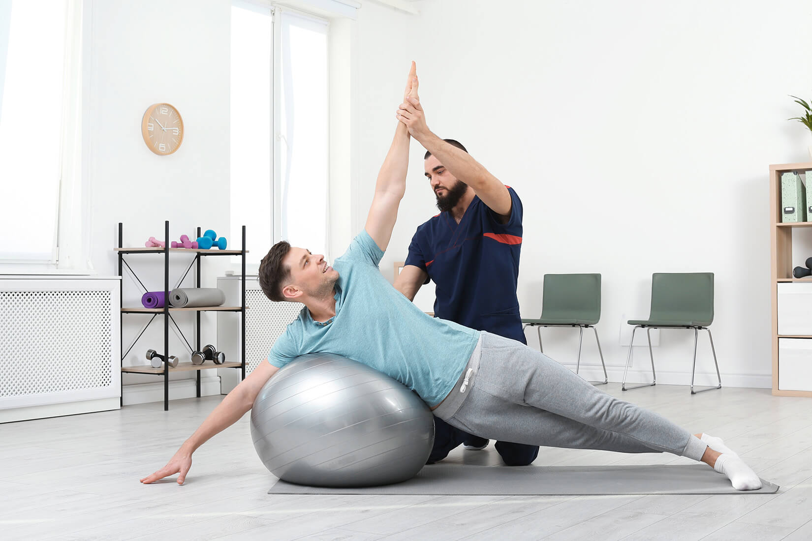 How does physical therapy help after surgery